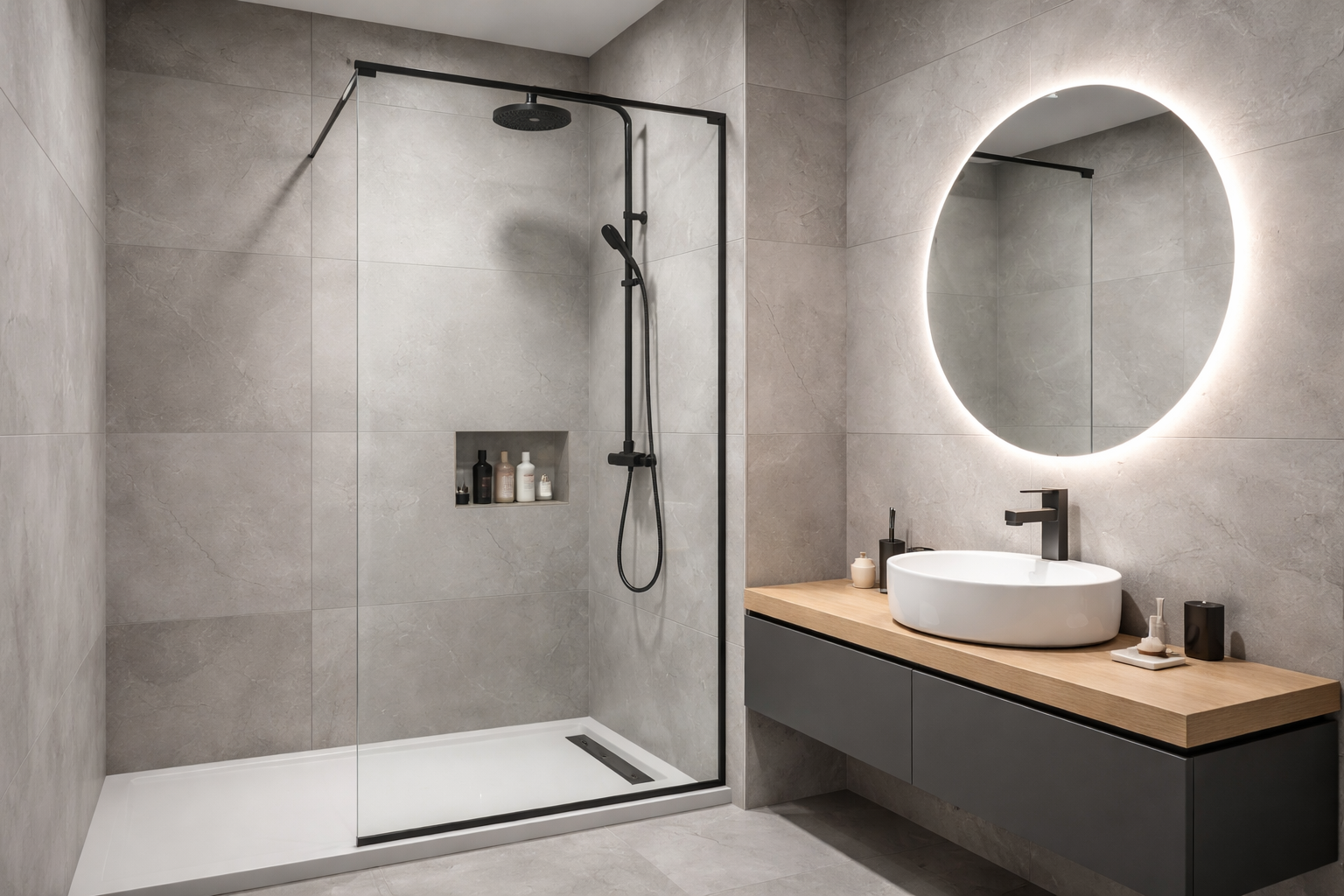 Kabiny prysznicowe na wymiar - doradztwo i organizacja realizacji - Gdańsk, Sopot, Gdynia, Trójmiasto.